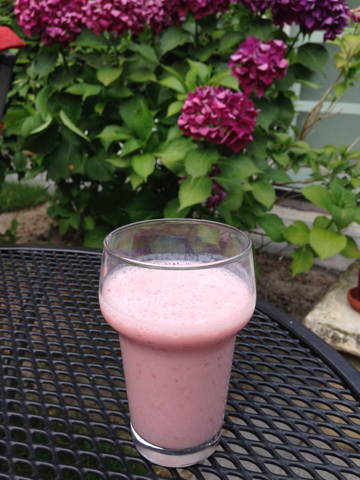 Frambozen smoothie